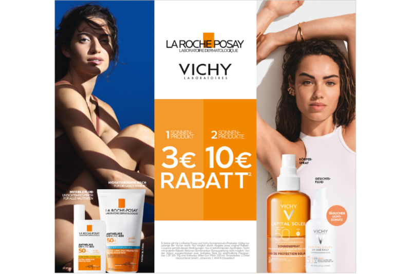 La Roche Posay & Vichy Sonnenprodukte