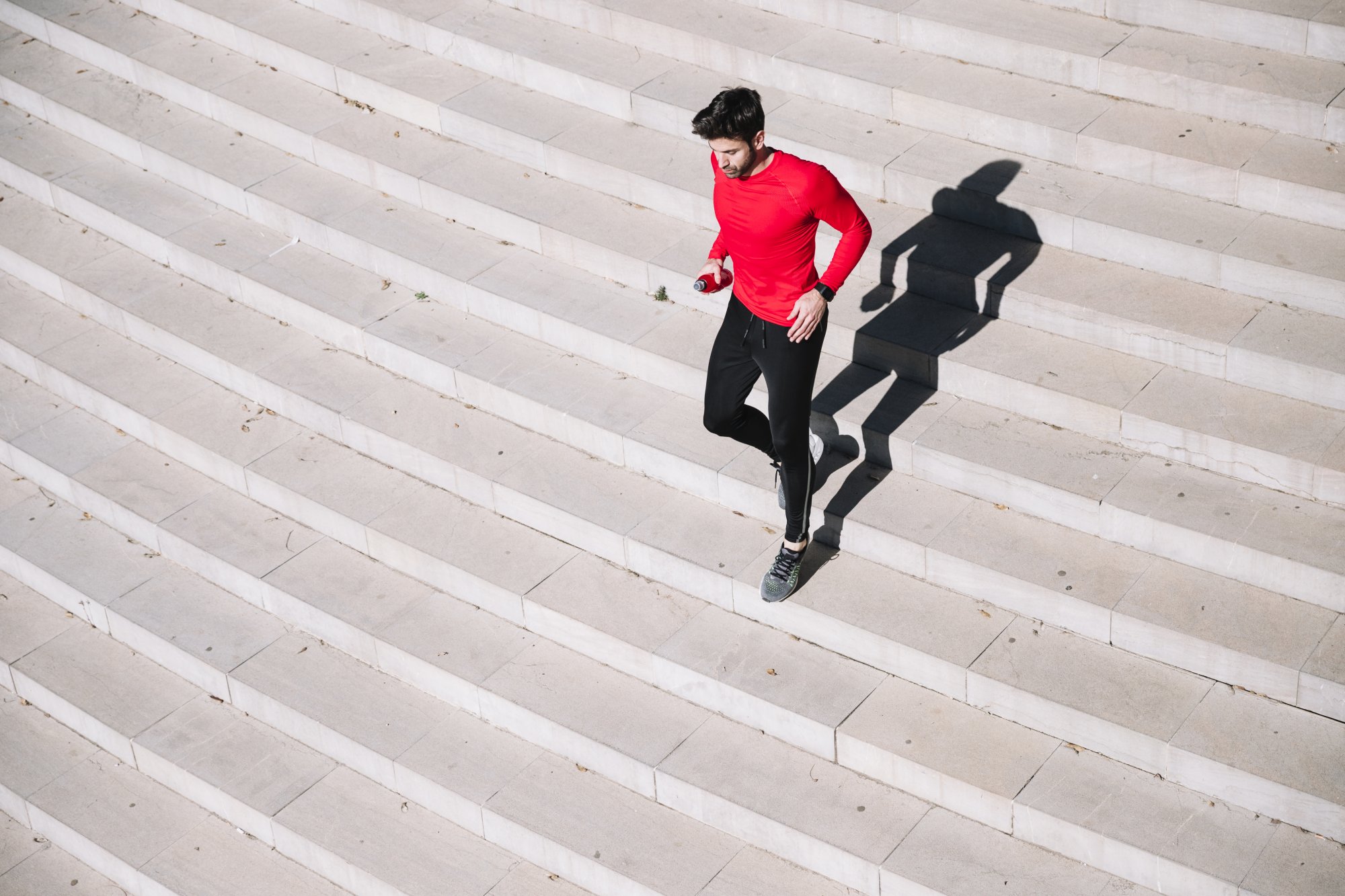 Stiegensteigen als effektiver Fitness-Snack